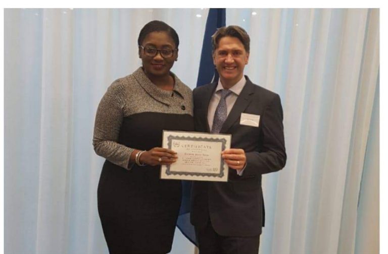 Vincentian,Kamecia Blake-Byam on her way to attaining a Doctorate in