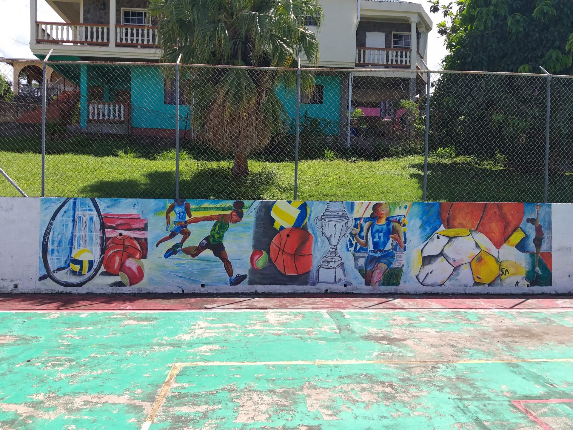 SVGCC Fine Art Students Add Mural to SJCK Asberth News Network