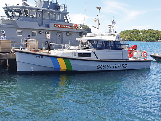 Svg Coast Guard Increases Union Island Patrols Asberth News Network