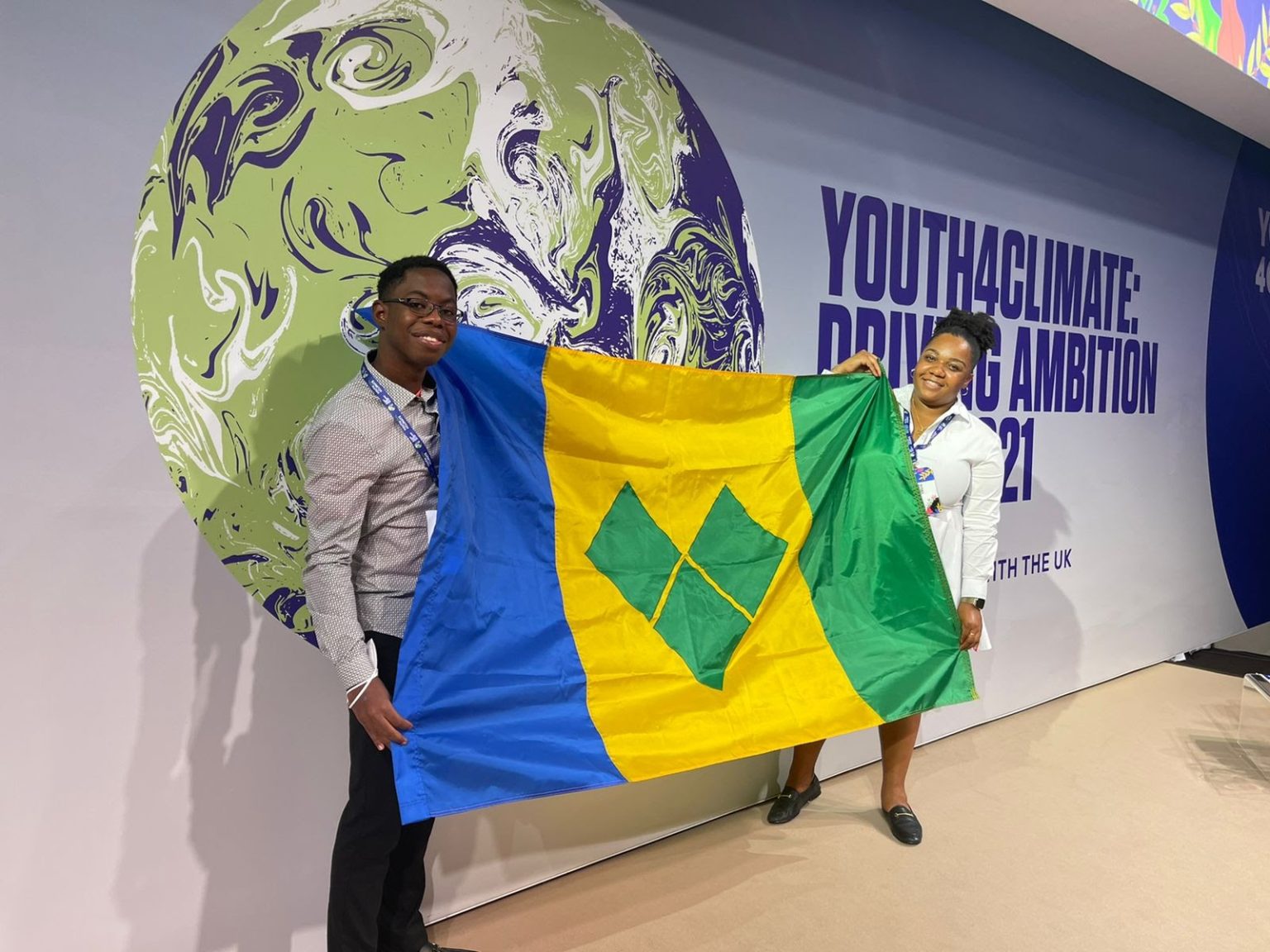 SVG’s Youth Advocates returns from landmark Youth4Climate summit