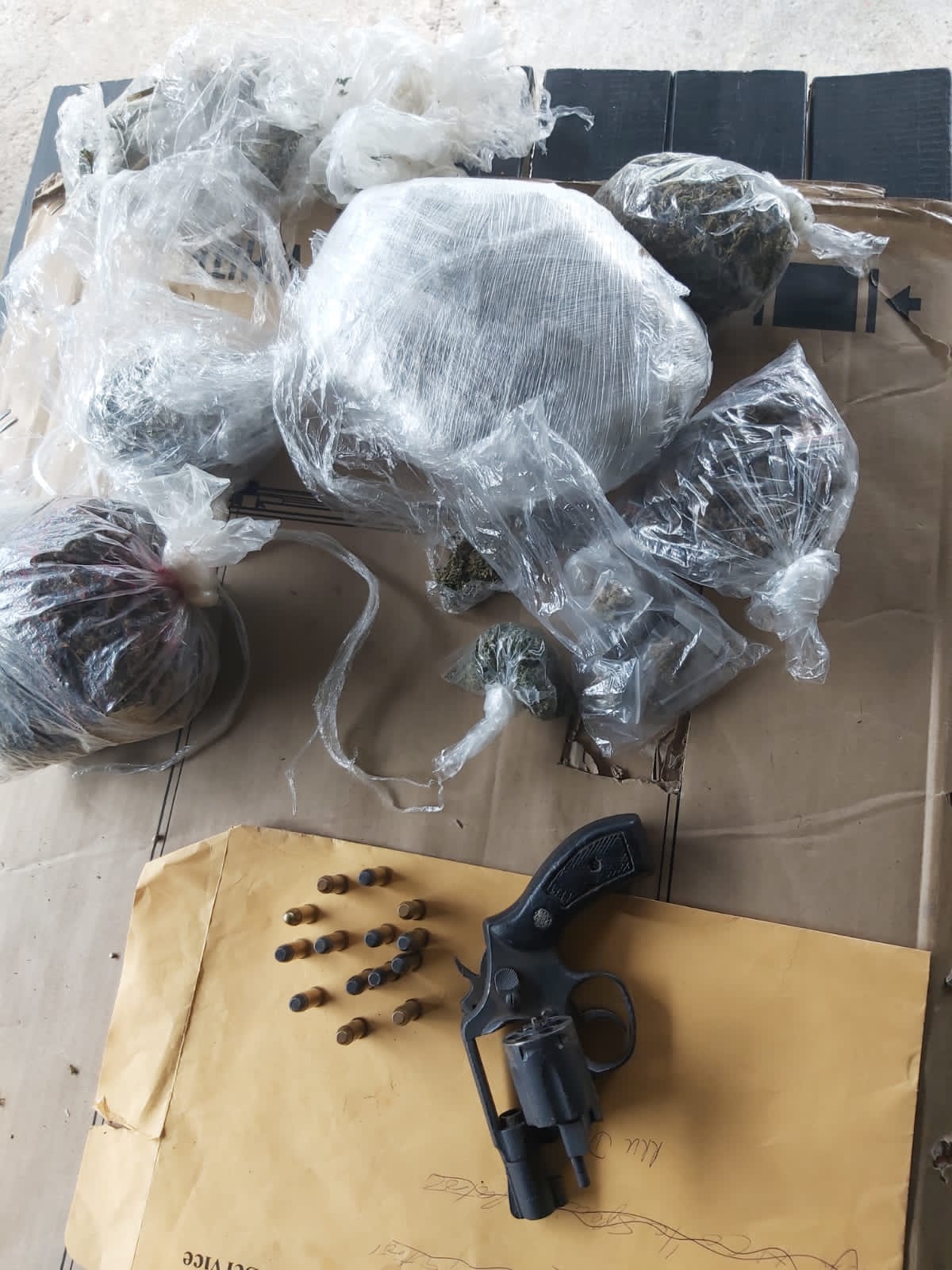 Police Seized Firearm Ammunition And Drugs During Raid Asberth News Network