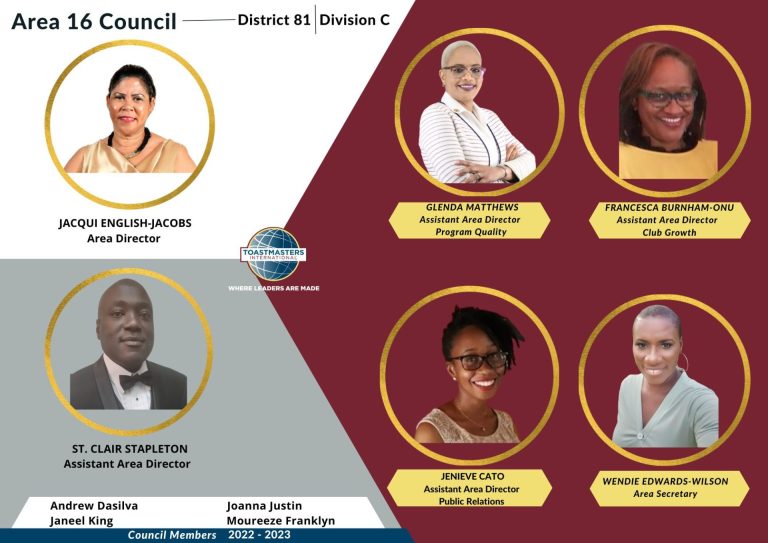 Toastmasters in SVG Celebrate Toastober Asberth News Network