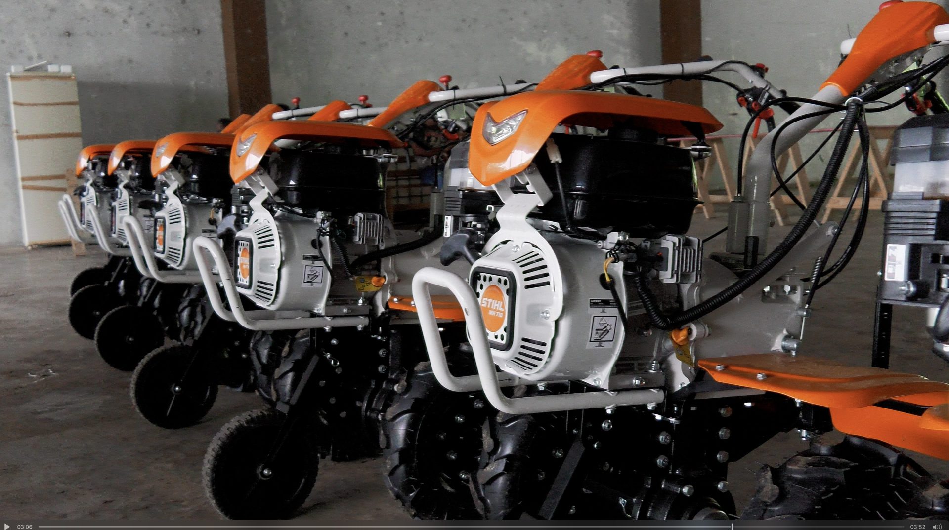 HANDTILLERS HAND OVER TO FARMERS, COOPERATIVES AND SCHOOLS Asberth