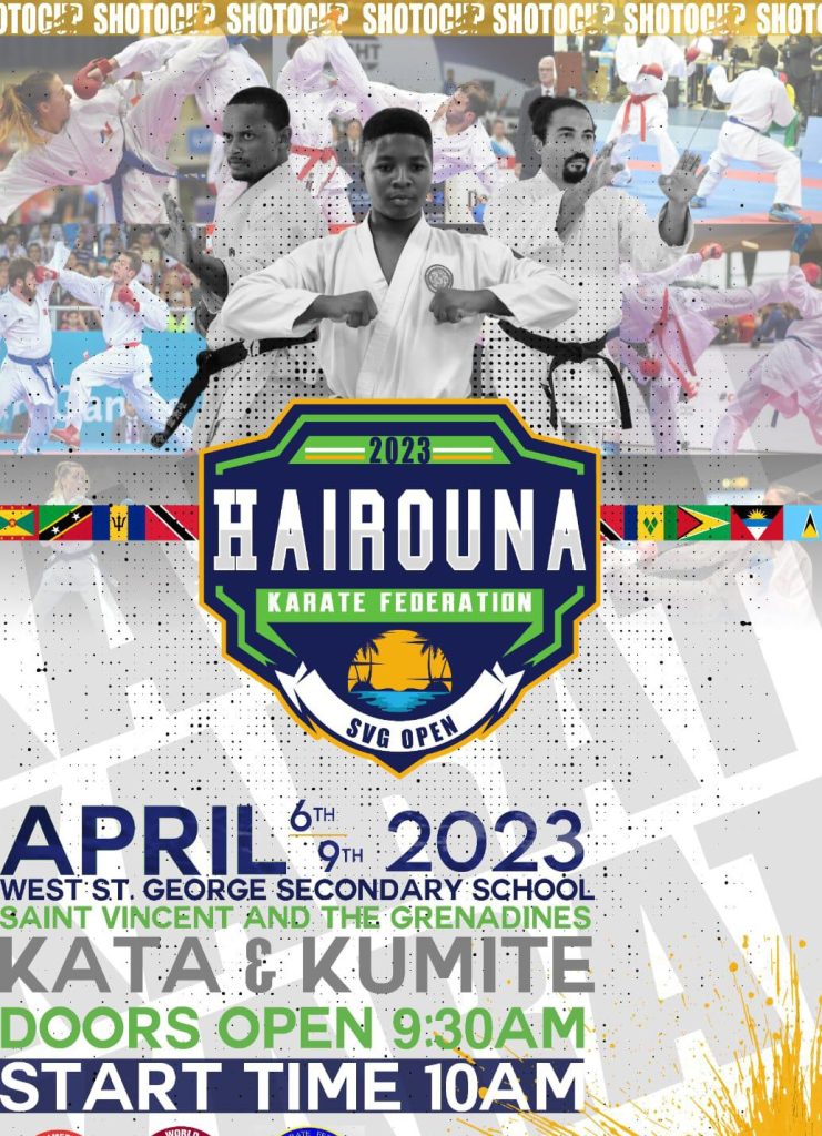 SVG Open Invitational Karate Championships to take place this weekend