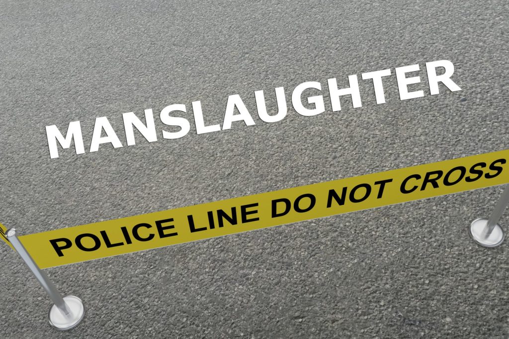 MAN CHARGED WITH MOTOR VEHICLE MANSLAUGHTER