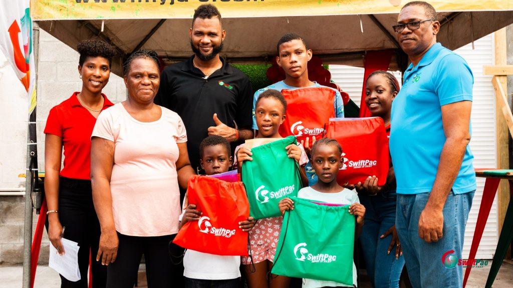 SwiftPac Distributes 135 School Supply Kits to Vincentian Students