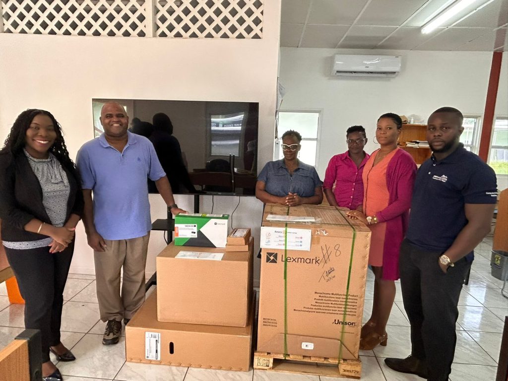 Rotary Family in SVG Supports Union Island Secondary School with Equipment Donation as Recovery Efforts Continue