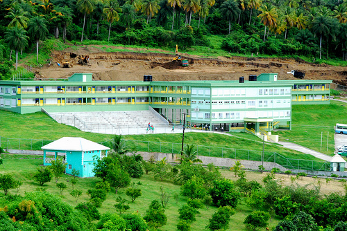 GYM UNDER CONSTRUCTION FOR CENTRAL LEEWARD