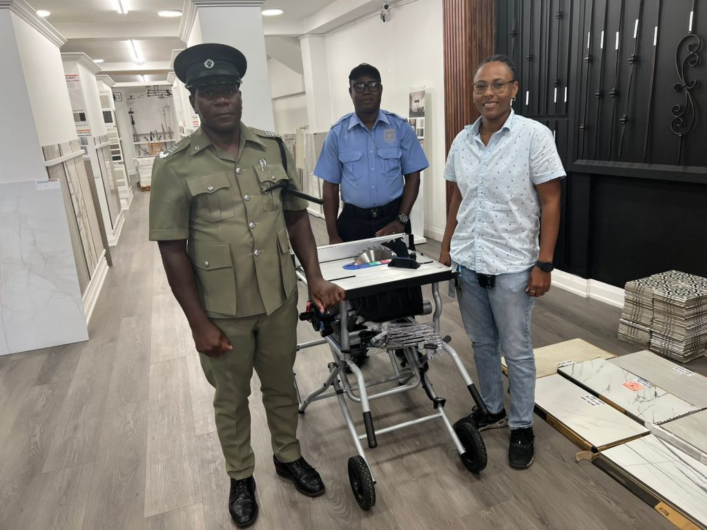 District Stairs SVG Strengthens Prison Rehabilitation with Table Saw Donation