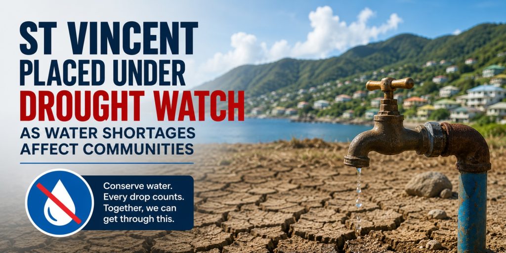 St Vincent placed under drought watch as water shortages affect communities